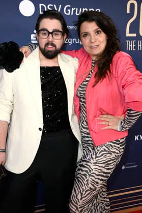 Steven Preisner und Anika Lehmann beim 99Fire Films Award während der Berlinale 2026 in der Astor Film Lounge. Berlin, 19.02.2026