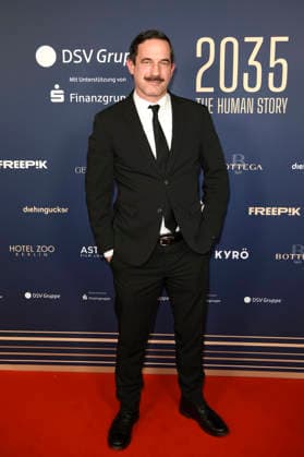 Sönke Möhring beim 99Fire Films Award während der Berlinale 2026 in der Astor Film Lounge. Berlin, 19.02.2026