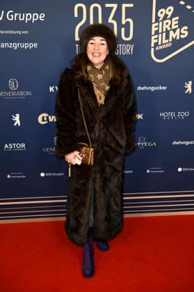 Claudia Campus beim 99Fire Films Award während der Berlinale 2026 in der Astor Film Lounge. Berlin, 19.02.2026
