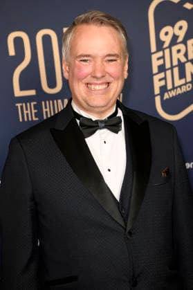 Spencer Chaplin beim 99Fire Films Award während der Berlinale 2026 in der Astor Film Lounge. Berlin, 19.02.2026