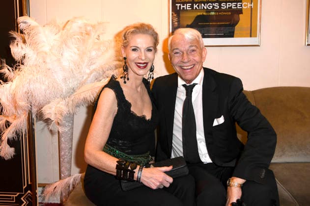 Jo Groebel mit Ehefrau Grit Weiss beim 99Fire Films Award während der Berlinale 2026 in der Astor Film Lounge. Berlin, 19.02.2026