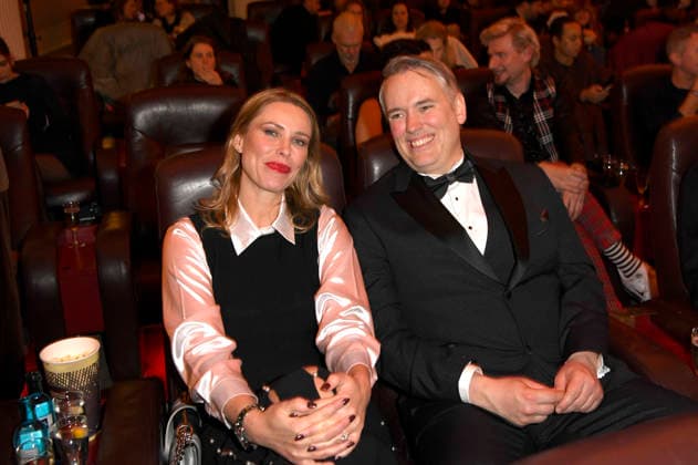 Kiera Chaplin und Spencer Chaplin beim 99Fire Films Award während der Berlinale 2026 in der Astor Film Lounge. Berlin, 19.02.2026