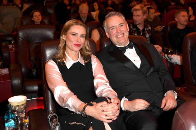 Kiera Chaplin und Spencer Chaplin beim 99Fire Films Award während der Berlinale 2026 in der Astor Film Lounge. Berlin, 19.02.2026