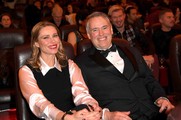 Kiera Chaplin und Spencer Chaplin beim 99Fire Films Award während der Berlinale 2026 in der Astor Film Lounge. Berlin, 19.02.2026
