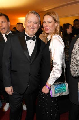Spencer Chaplin und Kiera Chaplin beim 99Fire Films Award während der Berlinale 2026 in der Astor Film Lounge. Berlin, 19.02.2026