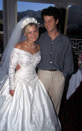 Cameron - Bure Wedding Jul 25, 1996; Hollywood, CA, USA; Actor CANDACE CAMERON gets a squeeze from her brother KIRK at her wedding to star NHL player VALERI BURE. Mandatory Credit: Photo by Scott Mc Kiernan ZUMA Press. ( ) Copyright 1996 by Scott Mc Kiernan Hollywood CA USA Copyright: xScottxMcxKiernanx