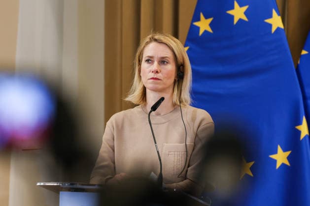 February 20, 2026, Krakow, Poland: European Union High Representative for Foreign Affairs and Security Policy Kaja Kallas attends a press conference during European Group of Five (E5) Defence Ministers meeting at the Jagiellonian University in Krakow, Poland on February 20th, 2026. The E5, which includes defense ministers from Poland, France, Germany, Italy and the United Kingdom, serves as a high-level forum to bolster European defense capabilities, coordinate actions on Russia s aggression, and ensure strong support for Ukraine, supplementing NATO and EU relations. Krakow Poland - ZUMAz156 20260220_zip_z156_014 Copyright: xBeataxZawrzelx