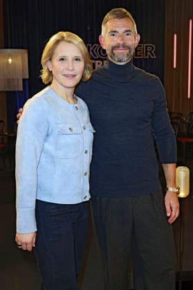 Susan Link und Micky Beisenherz bei der Aufzeichnung der WDR-Talkshow Kölner Treff im WDR Studio BS 3. Köln, 19.02.2026
