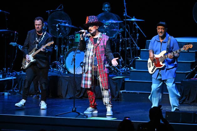 Boy George of Boy George & Culture Club performs at Hard Rock Live held at the Seminole Hard Rock Hotel & Casino Featuring: Roy Hay, Boy George, Mikey Craig Where: Hollywood, Florida, United States When: 19 Feb 2026 Credit: Robert Bell INSTARimages EDITORIAL USE ONLY. NOT FOR USE BY NEWSPAPERS BASED IN THE UK. Copyright: xx instar55488565