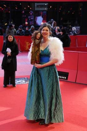 February 20, 2026, Berlin, Germany: Film director Anna Fitch poses for photographers on the red carpet for Yo (Love Is A Rebellious Bird)Ã¢â‚¬â ¢ premiere at the 76th Berlin International Film Festival (Berlinale), Europe s first major film festival of the year, at the Berlinale Palast in Berlin. The festival runs from February 12 to 22, 2026. Berlin Germany  - ZUMAf146 20260220_zip_f146_120 Copyright: xRouzbehxFouladix