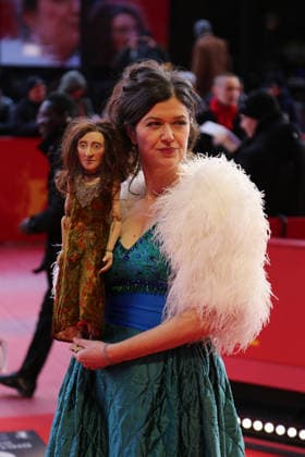 February 20, 2026, Berlin, Germany: Film director Anna Fitch poses for photographers on the red carpet for Yo (Love Is A Rebellious Bird)Ã¢â‚¬â ¢ premiere at the 76th Berlin International Film Festival (Berlinale), Europe s first major film festival of the year, at the Berlinale Palast in Berlin. The festival runs from February 12 to 22, 2026. Berlin Germany - ZUMAf146 20260220_zip_f146_119 Copyright: xRouzbehxFouladix