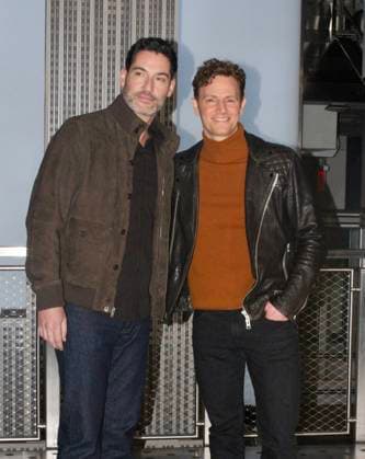 RECORD DATE NOT STATED Tom Ellis and Nick Gehlfuss visit the Empire State Building Observatory for a photo opportunity. (NEW)Tom Ellis and Nick Gehlfuss visit the Empire State Building Observatory for a photo opportunity. February 20, 2026, New York, USA: (L-R) Tom Ellis and Nick Gehlfuss will visit the Empire State Building Observatory for a photo opportunity to celebrate the premiere of CBS™ new drama from Wolf Entertainment, CIA. Credit: Niyi Fote Thenews2 (Foto: Niyi Fote Thenews2 imago images) Tom Ellis and Nick Gehlfuss visit the Empire State Building Observatory for a photo opportunity.  Copyright: xNiyixFotex