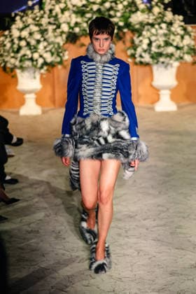 Keburia Autumn Winter 2026 show at London Fashion Week, 20 February 2026 A model walks the runway at the Keburia Fall Winter 2026 show during London Fashion Week, 20 February 2026, Credit:Pete Speller Avalon UK, London  Copyright: xPetexSpellerx xAvalonx 1076824857