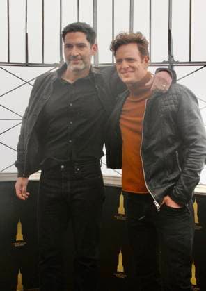 RECORD DATE NOT STATED Tom Ellis and Nick Gehlfuss visit the Empire State Building Observatory for a photo opportunity. (NEW)Tom Ellis and Nick Gehlfuss visit the Empire State Building Observatory for a photo opportunity. February 20, 2026, New York, USA: (L-R) Tom Ellis and Nick Gehlfuss visit the Empire State Building Observatory for a photo opportunity to celebrate the premiere of CBS™ new drama from Wolf Entertainment, CIA. Credit: Niyi Fote Thenews2 (Foto: Niyi Fote Thenews2 imago images) Tom Ellis and Nick Gehlfuss visit the Empire State Building Observatory for a photo opportunity.  Copyright: xNiyixFotex