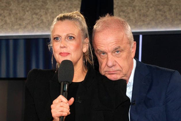 Barbara Schoeneberger und Hubertus Meyer Burckhardt bei der NDR Talk Show am 20.02.2026 in Hamburg NDR Talk Show am 20.02.2026 in Hamburg