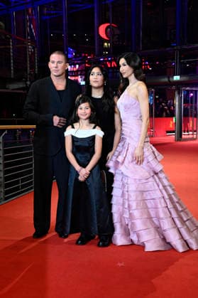 Channing Tatum, Mason Reeves, Beth de Araujo und Gemma Chan bei der Premiere des Kinofilms Josephine auf der Berlinale 2026 76. Internationale Filmfestspiele Berlin im Berlinale Palast. Berlin, 20.02.2026