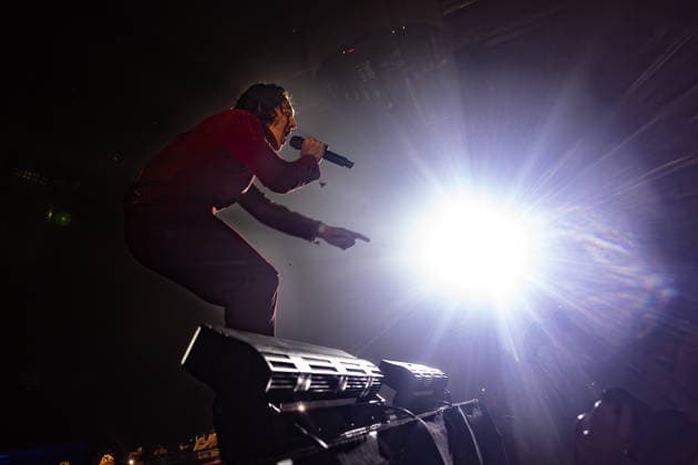 Ralphie Choo concert at the Movistar Arena The artist Ralphie Choo during a concert at the Movistar Arena, on February 20, 2026, in Madrid Spain The Madrid-born Juan Casado Fisac, artistically known as Ralphie Choo, offers a concert in which he mixes genres such as urban, bedroom pop and avant pop 20 FEBRUARY 2026 CONCERT MUSIC MUSIC MUSICIAN CONCI ARTIST SINGER ART ENTERTAINMENT CULTURE Madrid Madrid Spain  Copyright: xRicardoxRubiox 7310459