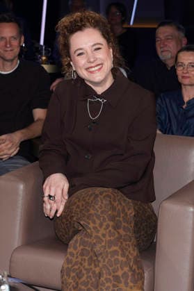 Klara Deutschmann bei der Aufzeichnung der NDR Talk Show im NDR Fernsehstudio Lokstedt. Hamburg, 20.02.2026