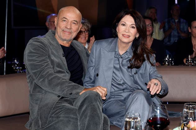 Heiner Lauterbach und Iris Berben bei der Aufzeichnung der NDR Talk Show im NDR Fernsehstudio Lokstedt. Hamburg, 20.02.2026
