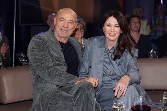 Heiner Lauterbach und Iris Berben bei der Aufzeichnung der NDR Talk Show im NDR Fernsehstudio Lokstedt. Hamburg, 20.02.2026