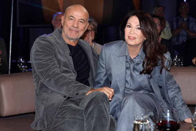 Heiner Lauterbach und Iris Berben bei der Aufzeichnung der NDR Talk Show im NDR Fernsehstudio Lokstedt. Hamburg, 20.02.2026
