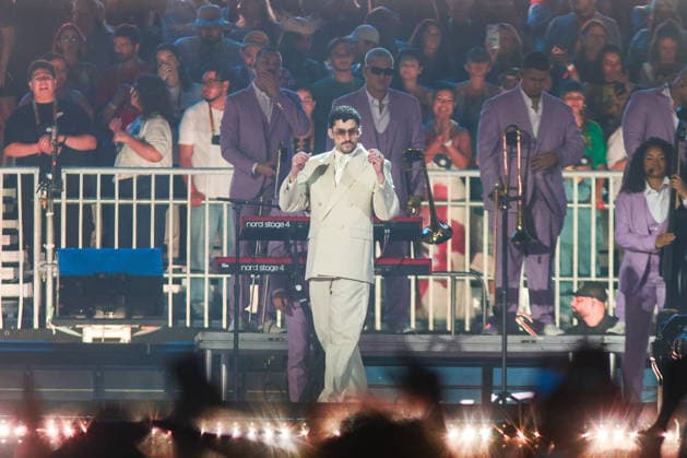 SaO PAULO, SP - 20.02.2026: SHOW BAD BUNNY EM SaO PAULO - Puerto Rican singer Bad Bunny makes his first appearance in Brazil this Friday (20) in Sao Paulo at Allianz Parque with the show of his world tour & 39;DeBÃ TiRAR MaS FOToS& 39;. x2891572x  YurixMurakami