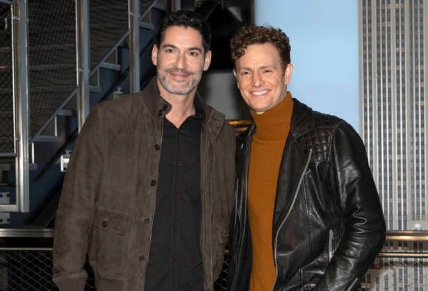 February 20, 2026, New York, Ny, United States: Tom Ellis and Nick Gehlfuss visit the Empire State Building to celebrate the Premiere of CBSÃ¢â‚¬â ¢ New Series CIA. Held at Empire State Building in New York. Zuma Press February 20, 2026 New York United States - ZUMAp281 20260220_zea_p281_046 Copyright: xPhotoxImagexPressx