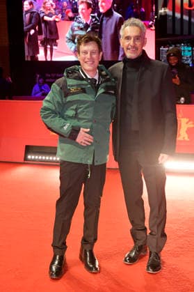 Noah Segan und John Turturro bei der Premiere des Kinofilms The Only Living Pickpocket in New York auf der Berlinale 2026 76. Internationale Filmfestspiele Berlin im Berlinale Palast. Berlin, 20.02.2026
