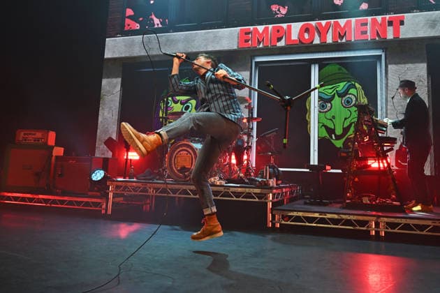 Kaiser Chiefs performing at Eventim Apollo in London LONDON, ENGLAND - FEBRUARY 20: Ricky Wilson of ˜Kaiser Chiefs™ performing at Eventim Apollo on February 20, 2026 in London, England. CAP MAR MAR Great Britain Copyright: xMartinxHarris CapitalxPicturesx