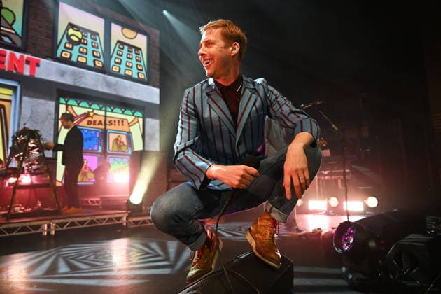 Kaiser Chiefs performing at Eventim Apollo in London LONDON, ENGLAND - FEBRUARY 20: Ricky Wilson of ˜Kaiser Chiefs™ performing at Eventim Apollo on February 20, 2026 in London, England. CAP MAR MAR Great Britain Copyright: xMartinxHarris CapitalxPicturesx