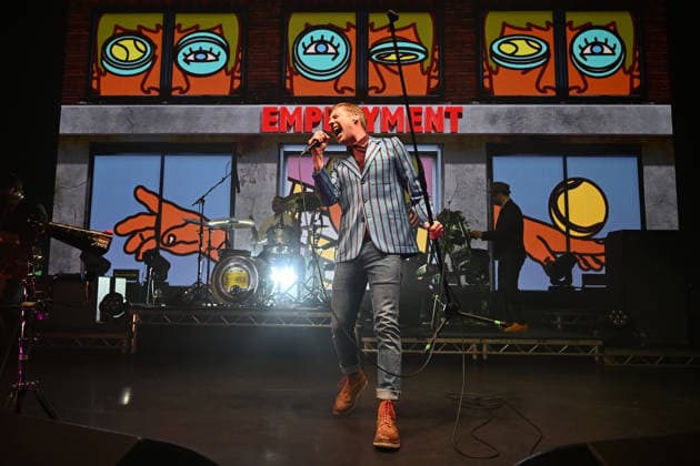 Kaiser Chiefs performing at Eventim Apollo in London LONDON, ENGLAND - FEBRUARY 20: Ricky Wilson of ˜Kaiser Chiefs™ performing at Eventim Apollo on February 20, 2026 in London, England. CAP MAR MAR Great Britain Copyright: xMartinxHarris CapitalxPicturesx