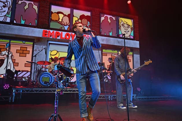 Kaiser Chiefs performing at Eventim Apollo in London LONDON, ENGLAND - FEBRUARY 20: Ricky Wilson of ˜Kaiser Chiefs™ performing at Eventim Apollo on February 20, 2026 in London, England. CAP MAR MAR Great Britain Copyright: xMartinxHarris CapitalxPicturesx