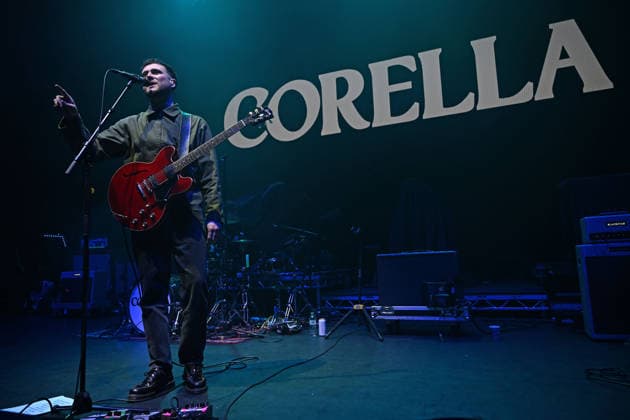 Corella performing at Eventim Apollo in London LONDON, ENGLAND - FEBRUARY 20: Joel Smith of ˜Corella™ performing at Eventim Apollo on February 20, 2026 in London, England. CAP MAR MAR Great Britain Copyright: xMartinxHarris CapitalxPicturesx