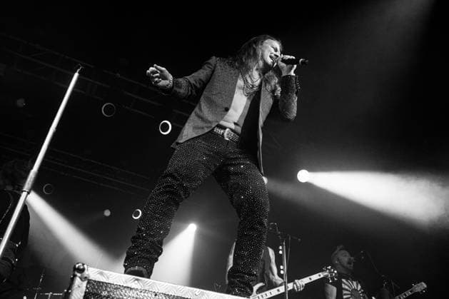 Professional Wrestler and Singer Chris Jericho of Fozzy performs onstage during a concert at Camden™s Electric Ballroom on February 20th, 2026 in London. Copyright: xx Fozzy_-20
