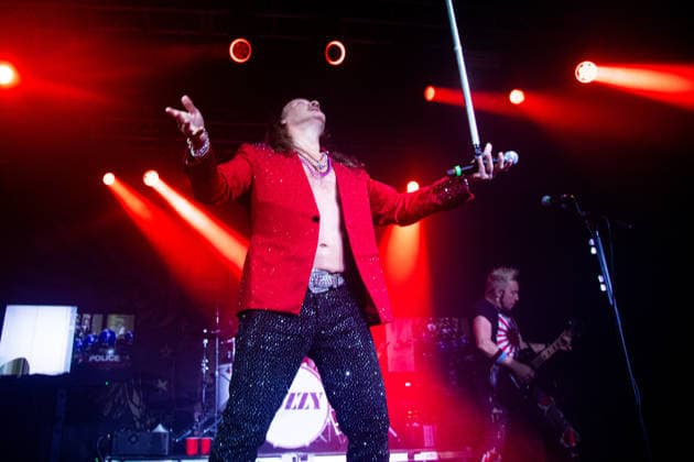 Professional Wrestler and Singer Chris Jericho of Fozzy performs onstage during a concert at Camden™s Electric Ballroom on February 20th, 2026 in London. Copyright: xx Fozzy_-22