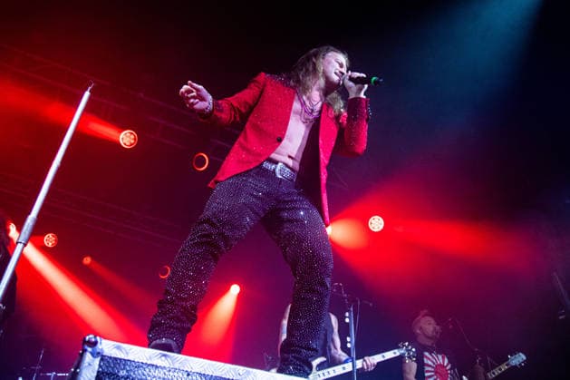 Professional Wrestler and Singer Chris Jericho of Fozzy performs onstage during a concert at Camden™s Electric Ballroom on February 20th, 2026 in London. Copyright: xx Fozzy_-19