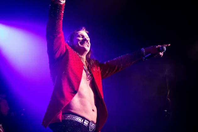 Professional Wrestler and Singer Chris Jericho of Fozzy performs onstage during a concert at Camden™s Electric Ballroom on February 20th, 2026 in London. Copyright: xx Fozzy_-14