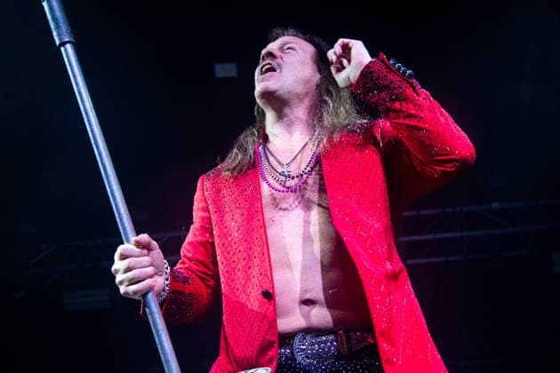 Professional Wrestler and Singer Chris Jericho of Fozzy performs onstage during a concert at Camden™s Electric Ballroom on February 20th, 2026 in London. Copyright: xx Fozzy_-2