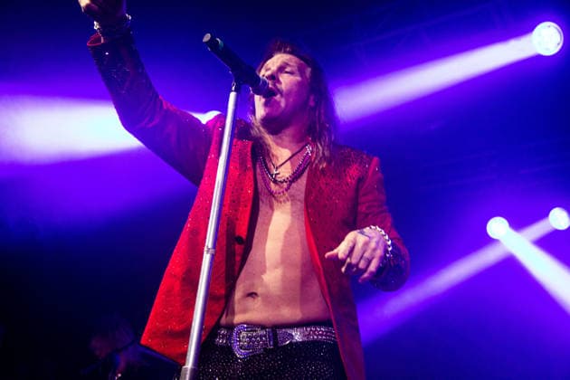 Professional Wrestler and Singer Chris Jericho of Fozzy performs onstage during a concert at Camden™s Electric Ballroom on February 20th, 2026 in London. Copyright: xx Fozzy_-4