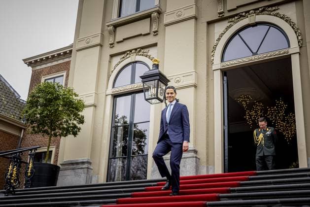 THE HAGUE Formateur Rob Jetten (D66) leaves Huis ten Bosch Palace after a reception with King Willem-Alexander. The D66 political leader has presented his final report to House of Representatives Speaker Thom van Campen and will be sworn in as Prime Minister in two days. PATRICK VAN KATWIJK POOL ANP netherlands out - belgium out  Copyright: xx x551354560x originalFilename: 551354560.jpg