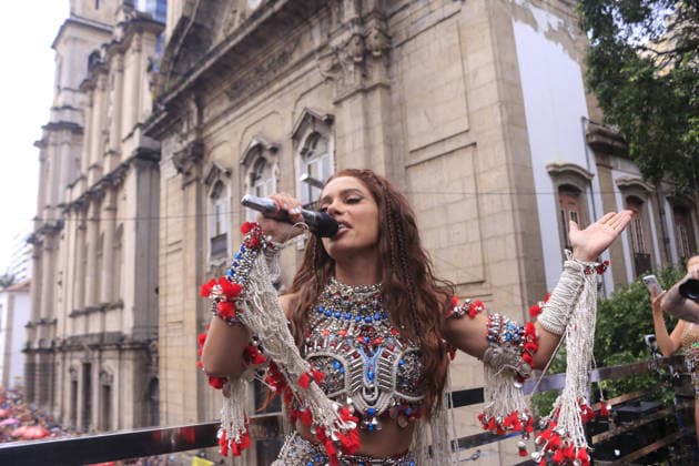 RIO DE JANEIRO, RJ - 21.02.2026: MEGA BLOCO DA ANITTA NO RJ - Anitta performed at Mega Bloco this Saturday (21), in downtown Rio de Janeiro. x2891999x  CarlosxEliasxJunior