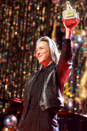 Celine Sciamma bei der Verleihung des 40. Teddy Award 2026 auf der Berlinale 2026 76. Internationale Filmfestspiele Berlin in der Volksbühne. Berlin, 20.02.2026