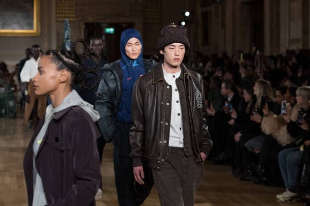 LABRUM AW26 Show at London Fashion Week LONDON, UNITED KINGDOM - FEBRUARY 21: Models walk the runway during LABRUM London Autumn Winter 2026 Threads of Osmosis show at London Fashion Week in London, United Kingdom on February 21, 2026. Wiktor Szymanowicz Anadolu London United Kingdom. Editorial use only. Please get in touch for any other usage.  Copyright: x2026xAnadoluxWiktorxSzymanowiczx
