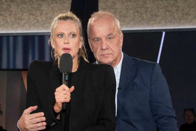 abb Hubertus Meyer-Burckhardt und Barbara Schoeneberger Moderatoren der NDR Talkshow , aus dem NDR 3 Studio am Freitag 20.02 2026 in Hamburg Hamburg Deutschland