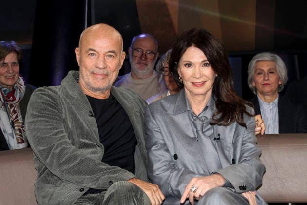 abb Heiner Lauterbach mit Iris Berben deutsche Schauspieler zu Gast in der NDR Talkshow , aus dem NDR 3 Studio am Freitag 20.02.2026 in Hamburg Hamburg Deutschland