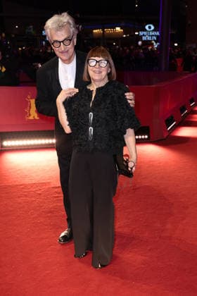 Wim Wenders und Ewa PuszczyÅ ska bei der Abschluss Feier der 76. Internationale Filmfestspiele Berlinale am 21.02.2026 in Berlin Berlinale 2026- Abschluss Feier Closing Ceremony