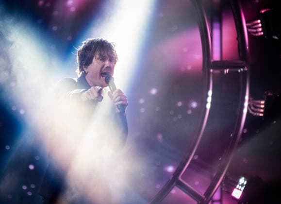 MALMÖ, SWEDEN 20260221 Timo Räisänen, the contribution Nothing is after us, at the rehearsal for round 4 of Melodifestivalen 2026 in Malmö Arena on Saturday MALMÖ SWEDEN x50090x  Copyright: xJohanxNilssonx xTTx MELODIFESTIVALEN 2026 MALMÖ pQ6UNsb4I0A