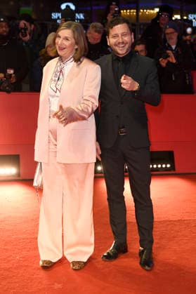 Katrin Göring-Eckardt und Felix Banaszak bei der Closing Ceremony mit Preisverleihung auf der Berlinale 2026 76. Internationale Filmfestspiele Berlin im Berlinale Palast. Berlin, 21.02.2026