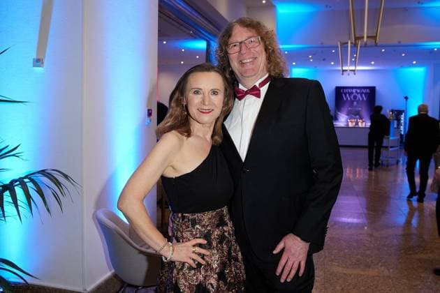 Ball der Wirtschaft 2026 ** NUR FÜR REDAKTIONELLE ZWECKE ** EDITORIAL USE ONLY **<p>Sigrid Nikutta und Ehemann Christoph Mönnikes kommen zum Ball der Wirtschaft 2026 ins Hotel InterContinental. Bereits zum 74. Mal rollt der Verein Berliner Kaufleute und Industrieller (VBKI) den roten Teppich aus. Deutschland Berlin Berlin Copyright: JörgxCarstensen