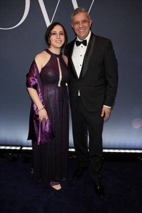 Ball der Wirtschaft 2026 ** NUR FÜR REDAKTIONELLE ZWECKE ** EDITORIAL USE ONLY **<p>Raed Saleh (SPD) kommt mit Ehefrau Lina zum Ball der Wirtschaft 2026 ins Hotel InterContinental. Bereits zum 74. Mal rollt der Verein Berliner Kaufleute und Industrieller (VBKI) den roten Teppich aus. Deutschland Berlin Berlin Copyright: JörgxCarstensen